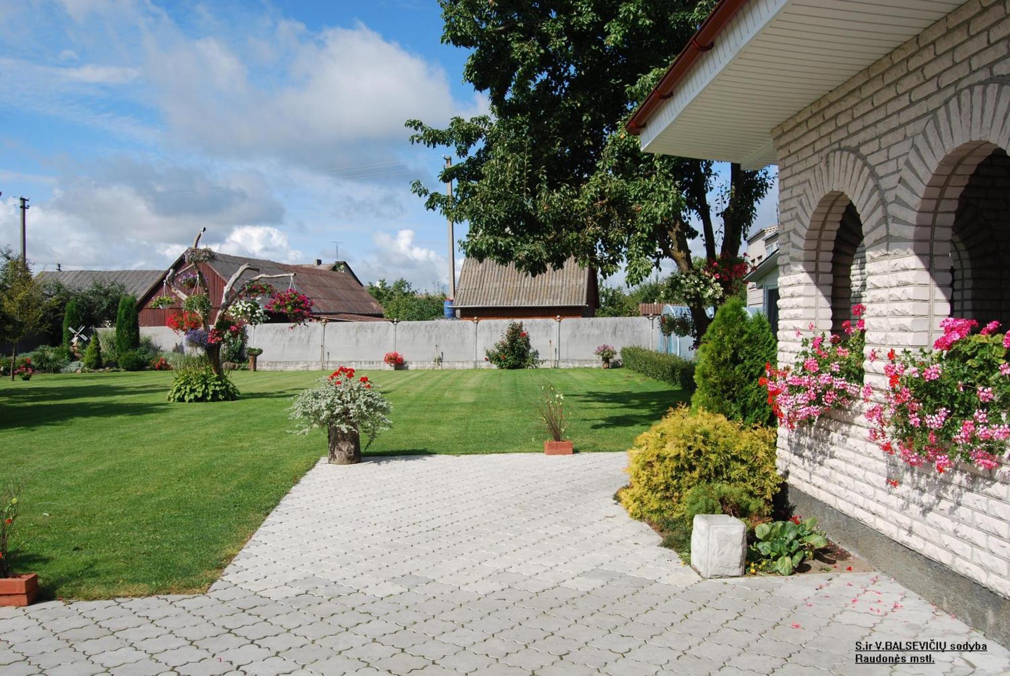 Stasio Balseviciaus Homestead Raudone Luaran gambar
