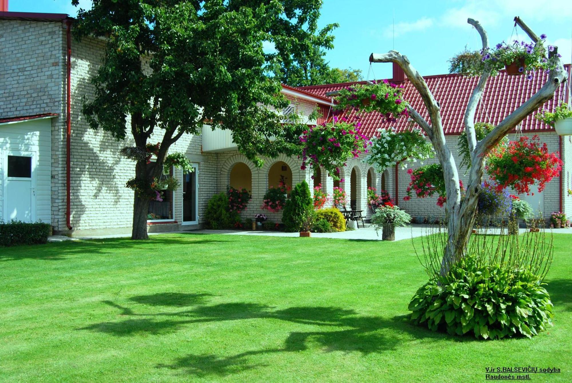 Stasio Balseviciaus Homestead Raudone Luaran gambar